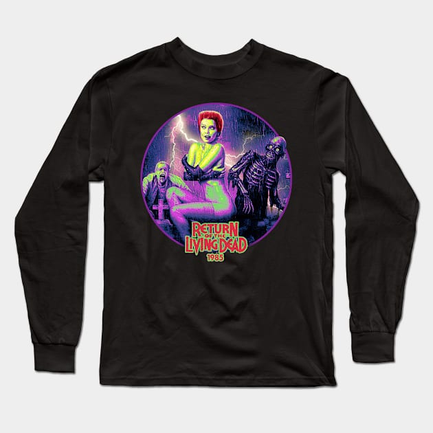 Return of The Living Dead 1985 Long Sleeve T-Shirt by OrcaDeep